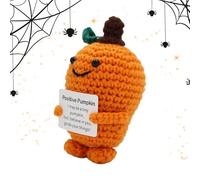 Crochet Doll - Cartoon Toy Decoration, Handmade Cute Plush, Crochet Dolls Girls, Soft Adorable Gift, High Craft, Stuffed Toy for Baby Girl, Toddler, Daughter, Birthday, Halloween, Valentines 5.12in