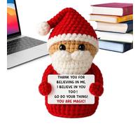 Crochet Doll - Christmas Toys Knitting Patterns, Holiday Character Doll, Adorable Festive Presents Idea, Soft Knitted Toy Design, Premium Holiday Decoration, Crochet Ornament for Family Friends Kids