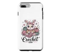 Crochet Era Cute Bunny Yarn Crochet Aesthetic Case for iPhone 7 Plus/8 Plus