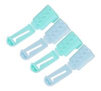 Crochet Finger Guard, Crochet Accessories and Gadgets Crochet Yarn Holder Sweater Wool Yarn Sewing Accessories 4Pcs Knitting Thimble Tool Plastic Finger Guides for Knitting