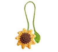 Crochet Flower Sprout Bookmarks | 36 x 5.5 cm Versatile Cute Handmade Knitted Floral Page Markers - Experience The Comfort Of Handmade Knitted Book Marks For Writer Readers, Christmas