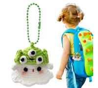 Crochet Ghost - Cute Crochet Ghost Plush Toy, Soft and Funny Handmade Design | Ideal for Women, Girlfriends, Adults, Office Decor, Gift Ideas, Comfort Gift