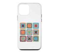 Crochet Granny Square Crochets Style Pattern Case for iPhone 12 mini
