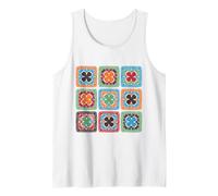 Crochet Granny Square Crochets Style Pattern Tank Top