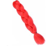 crochet hair 24Inch Synthetic Long Braiding Hair Colorful Braids 100g Rainbow Hair Gray Black Trend Way (Size : 1Pc, Color : 3 9_24INCHES 100G)(1 14-24INCHES 100G)