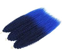 crochet hair Afro Curls Crochet Hair Kinky Curly Crochet Braid African Curls Hair Ombre Braiding Hair Pink-M6,30inches,4Pcs/Lot(M1B Blue 7Pcs/Lot)