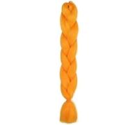 crochet hair Ombre Braiding Hair Extensions 24 Inches 100g/Pieces Crochet Twist Braids Synthetic Hair Fiber (Size : 1Pcs/Lot, Color : 1_24INCHES)(54-24INCHES)