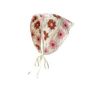 Crochet Headband Women Floral Hairband Handmade Crochet Head Wrap Bohemians Knitted Headband For Women Girls Gifts Triangular Head Scarf