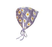 Crochet Headband Women Floral Hairband Handmade Crochet Head Wrap Bohemians Knitted Headband For Women Girls Gifts Head Scarf Hair Bandanas