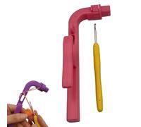 Crochet Helper for Beginners, 3 in 1 Magic Rings Tool to Learn How to Crochet and Make Magic Rings,Yarn Tension Regulator and Guide,Great Helper for Crocheters & Knitters - Includes Hook,Loop Guide