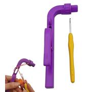 Crochet Helper for Beginners, 3 in 1 Magic Rings Tool to Learn How to Crochet and Make Magic Rings,Yarn Tension Regulator and Guide,Great Helper for Crocheters & Knitters - Includes Hook,Loop Guide