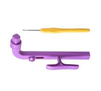 Crochet Holder Ergonomic Helper - Women Lady Beginner Craft, Compact, Lover Hobby Art Project, Stuffed Toy | Women Lady Beginner Craft Lover Hobby Art Project Stuffed Toy High-Performance