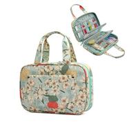 Crochet Hook Case with Transparent Organizer Bag, Portable Hook Tote Case for Crotchet Needle Hook Various Crochet Hooks Knitting Accessories