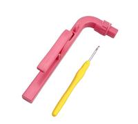 Crochet Hook Tool - Knitting Yarn Holder | Circular Stitching, Lightweight Crafting Accessory, Multipurpose Creative Art Classroom Knitting Supply Useful Holiday Hobbies Birthday Gift for Beginners