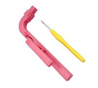 Crochet Hooks | Circular Craft Supplies - Knitting Hooks with Wool Guide | For Beginners Knitters Travel Relaxation Classroom Art Classroom Holiday Leisure Birthday