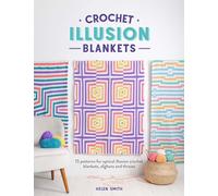 Crochet Illusion Blankets: 15 Eye-Catching 3D Effect Patterns Instruction Book (Paperback) Featuring Intarsia Technique - 1 Piece
