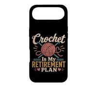 Crochet Is My Retirement Plan Funny Yarn Craft Lover Case for iPhone Air