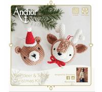 Crochet Kit: Amigurumi Christmas Reindeer & Teddy Groves & Thames Multi One Size