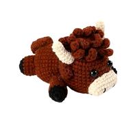 Crochet Kit Animal | Knitting Accessories | with Step by Step Video Guide Crochet Cow Accessories - for Youth and Kids Home Decor and Children's Room