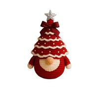 Crochet Kit Christmas - Crochet Tree Gnome with Complete Handmade Craft Set, Beginner Knitting Kit for Family Bonding, Party Favors, Mindfulness and Home Decorations