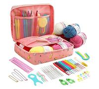Crochet Kit for Adults Beginners - DIY Craft Set,Crochet Starter Kit | for Art Teachers, Birthday, DIY Enthusiasts, , Group Activity, Decoration, Meetings