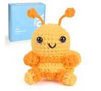 Crochet Kit for Beginners: Bee, Starter Crochet Kit for Adults Teens, All You Need in, Step-by-Step Video Tutorials, Instructions