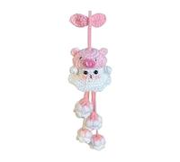 Crochet Kit Handmade Cute Crochet Kit with Yarn and Tools Halloween Bag Charm for DIY Lovers Soft to The Novel Interesting Kits for Adults Kids MhD779 (E, A)