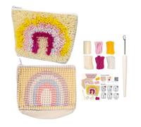 Crochet Kits For Beginners,Knitting Accessories With Pencil Bag | Kids Crochet Accessories - For Beginner Teens Kids Adults DIY At Home
