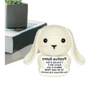 Crochet Knitted Plush Toy - 25cm Soft Stuffing, Charming Handmade Design Creature, Hugging Miniature | Portable Adorable Animal for Birthday, Easter