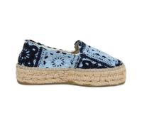 Crochet Loafer Double Sole Yucatan-Indigo - female - Manebí - Espadrilles - Blue - 4 UK - Shoes 4 UK