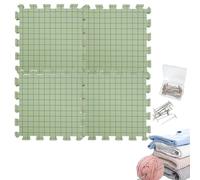 Crochet Lock Rug | Thick Foam, Lightweight Grid Panel with T Pins | Unique Haute Accessory, Craft Project, Knitting, Perfect Finish, Tool That