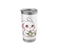 Crochet Lover Bunny Cozy Yarn Aesthetic Stainless Steel Insulated Tumbler