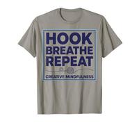 Crochet Lover Hook Breathe Repeat Creative Mindfulness T-Shirt