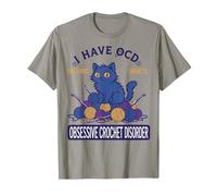Crochet Lover Knitting I Have OCD Obsessive Crochet Disorder T-Shirt