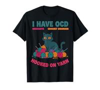 Crochet Lover Knitting I Have OCD Obsessive Crochet T-Shirt