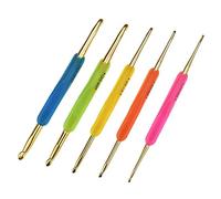 Crochet Needle Lace Needle Hand Knitting Accessories Crafts Handmade DIY Tools Craft Cross Stitch Tools Lightweight Practical Usability Retro 5 Pieces