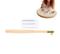 Crochet Needles Set - Beading Tool with Wooden Handle | Embroidery Needles | For Adult Beginner Creative Passionate DIY Hobby Craft Sequin Ideal Gift