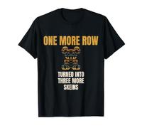 Crochet - One More Row Turned Into Three More - Skeins T-Shirt