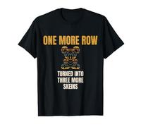 Crochet - One More Row Turned Into Three More - Skeins Value Graphic T-Shirt