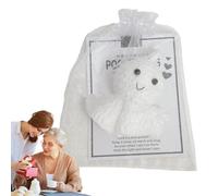 Crochet Panda,Crochet Panda Bear - Panda Animal Toys - Adorable Handmade Crochet Panda with Greeting Card and Organza Package for Thanksgiving, Children's Day,