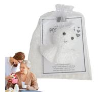 Crochet Panda - Stuffed Plush Toy, Handmade Doll, Amigurumi Bear With Greeting Card | Charming Gift For Children Babie todlers Holidays Birthday Celebrations Supporting Imaginative Play Promoting