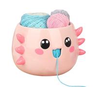 Crochet Pocket - Large Yarn Holder with Cartoon Design, Knitting Dispenser - For Beginners, Crocheters, Knitters and Adults