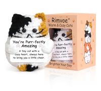 Crochet Positive Cat (Calico)