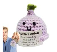 Crochet Positive Vegetables - Handmade Amigurumi Veggie Toys, Cheerful Crochet Produce | Soft, Eco-Friendly Decorative Plush, Ideal For Kids’ Playrooms, Home Decor, And, Craftsmanship Wit