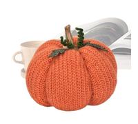 Crochet Pumpkin Decor | Pumpkin Decoration for Holiday - Harvest Handmade Ornament for Table Centerpieces, Fall, Workplace, Shelves, Gathering, Bedroom, Living Room, Porch, Harvest