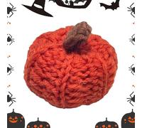 Crochet Pumpkin Ornament, Pumpkin Hook, Autumn Harvest Crochet Pumpkin | Rustic Farm Pumpkin 2024, Pumpkin Car Pendant Hook, Decorative Decor