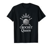 Crochet Queen - Crown Wool Champions T-Shirt