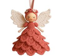 Crochet Set Handmade Ornaments Crochet Accessory Set Christmas Decorations Tree Gift Handcrafted Party ornament tree kit,christmas kit handmade hanging set crochet Angels hanging beginners War