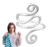 Crochet | Tension for Crocheting | Crochet Tension Snake for Crocheting | Left Handed & Right Handed Crochet Rings for Finger | Adjustable Finger Tension for Lefties and Righties