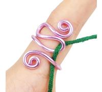 Crochet Tension for Crocheting, Knitting Crochet Accessories, Adjustable Crochet Rings for Fingers, Crochet Finger Hook for Hand Weaving